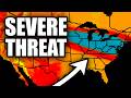 A Dangerous Storm Corridor Is Quickly Developing...