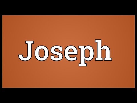 Joseph Meaning