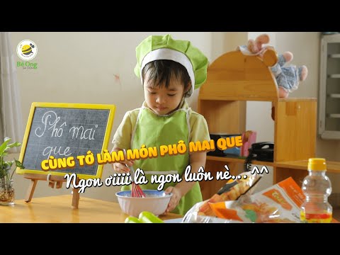 🧀[NHẬT KÝ BÉ ONG SÀI GÒN] MLEM...MLEM...PHÔ MAI QUE NGON QUÁ LÀ NGON!!!