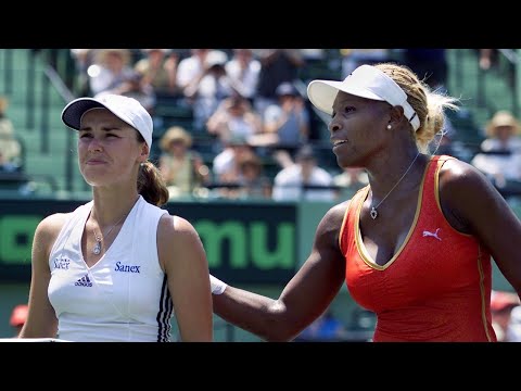 Serena Williams vs Martina Hingis 2002 Miami QF Highlights