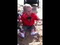 Gabe Eating Sand