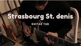 Strasbourg St. denis | Jazz Guitar Solo | Tab