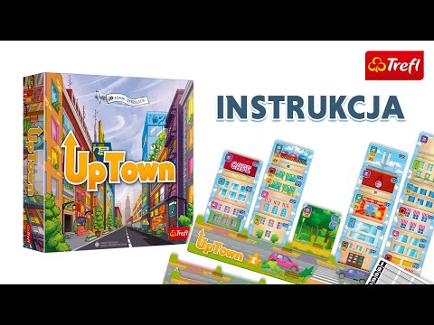 UpTown game from Trefl - check out the video instructions