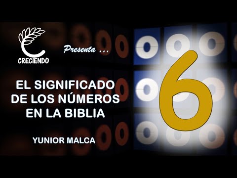 The meaning of the number 6 in the Bible