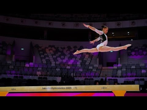 Kaylia Nemour Algeria 🇩🇿 Sub 3. 2025 (Jakarta) World Championships Gymnastics QF All Routines. 