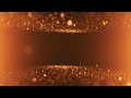 Relaxing Background Video Luxury Golden Particles Abstract Video Loop