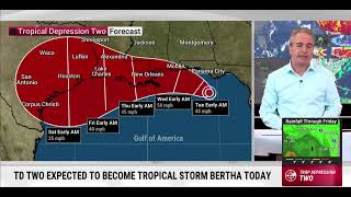 Tropical Storm Bertha Forming: Gulf Coast Alert