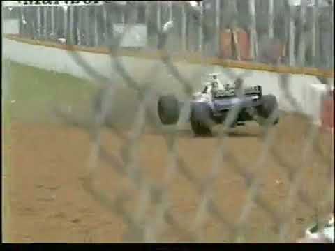 1998 F1 Argentine GP - Esteban Tuero spun off and crash at turn 1