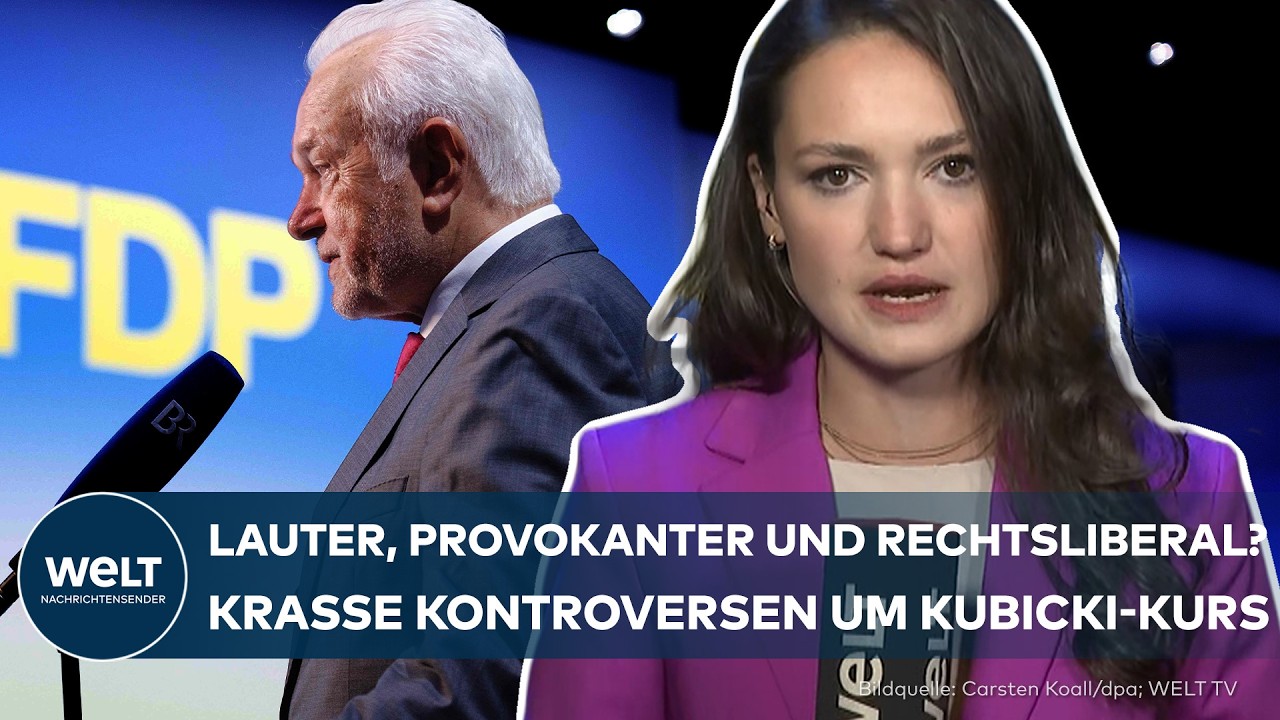 FDP: Lauter, provokanter und rechtsliberal? Krasse Kontroversen um Kubicki-Kurs in der Partei