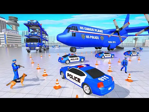 Police Vehicle Transporter Truck Simulator: Police Car Transport Mode - Android iOS Gameplay