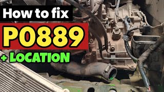 dtc p0889 quickly Fix