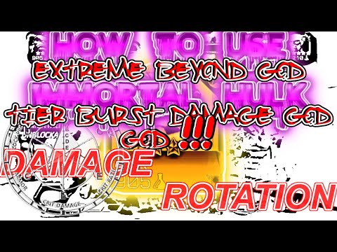 IMMORTAL Hulk Buffed INSANE Beyond GOD Tier BURST DAMAGE Rotation - MARVEL CONTEST OF CHAMPIONS