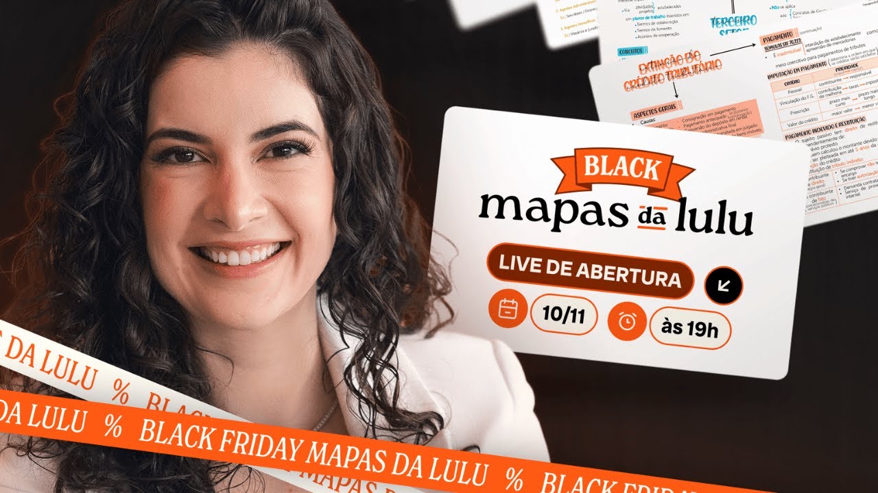 BLACK FRIDAY MAPAS DA LULU!