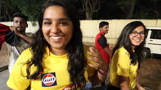 RCB Fans Troll CSK at Chinnaswamy Stadium