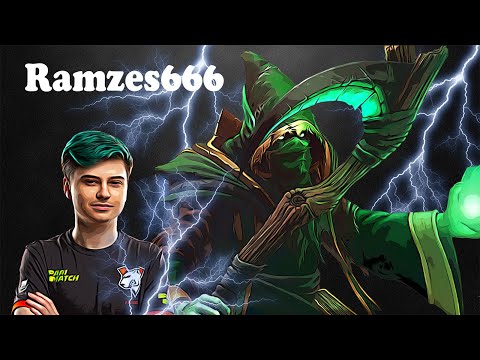 Ramzes - Necrophos Midlane | Dota 2 7.27d Gameplay