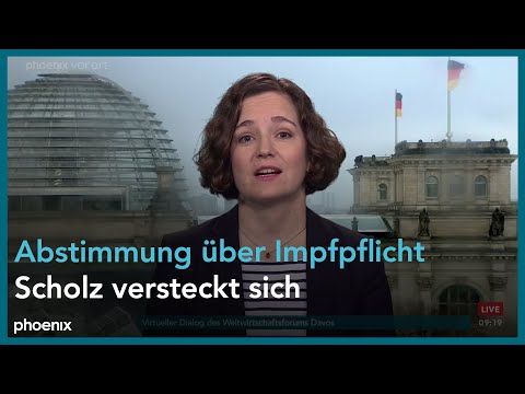 phoenix nachgefragt mit Henrike Roßbach zu den Vorhaben der Ampel-Koalition am 17.01.22