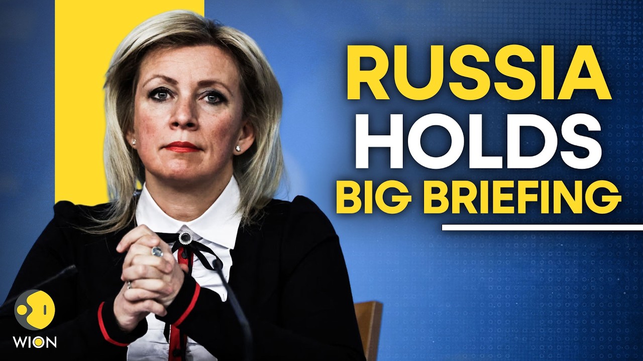 LIVE: Russian Foreign Ministry Holds BIG Briefing on Russia-Ukraine War | WION Live