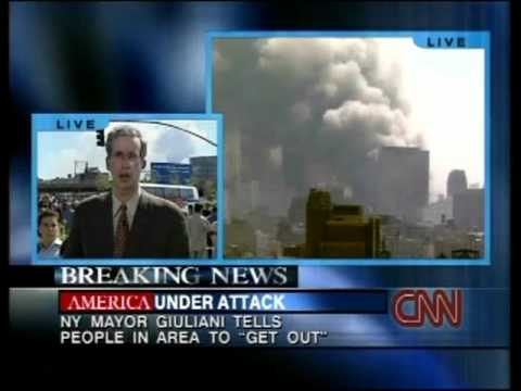 CNN 9/11 LIVE  TV Coverage 2:00  P.M - 2:15 P.M