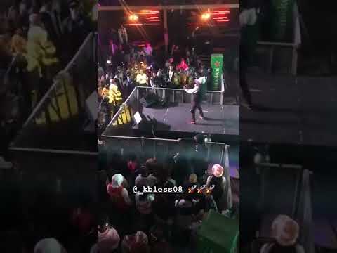 Nasty C lil brother " K'Bless " shaking up the stage at Ivyson Army Tour Zone6 Soweto 👁️V🌞