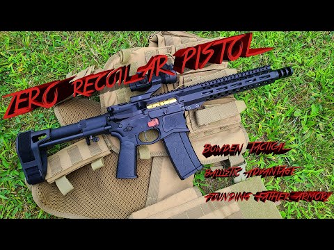 zero recoil ar pistol bowden tactical , ballistic advantage , founding fathers armory.