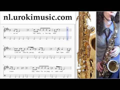 Saxofoon Leren Spelen (Tenor) Avicii - Wake Me Up Tablatura Deel#2 um-a799