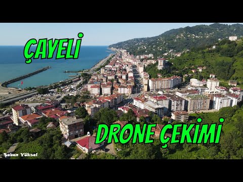 RİZE ÇAYELİ TURKEY DRONE SHOOTING