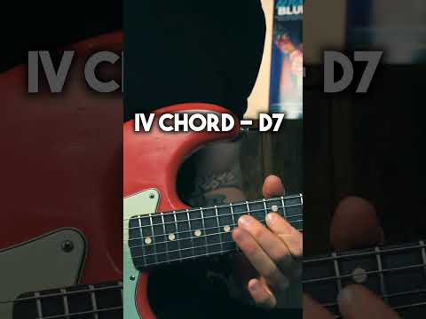 Slick Blues Chord Change Lick in A #bluesguitar
