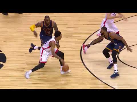 NBA, playoff 2017, Cavaliers vs. Raptors, Round 2, Game 4, Move 37, Serge Ibaka, 3 pointer