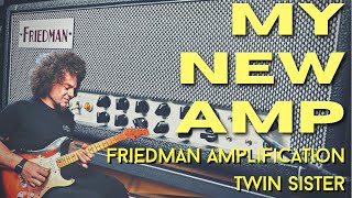 Video thumbnail for I Got A New Amp | Friedman Twin Sister by Rabea Massaad