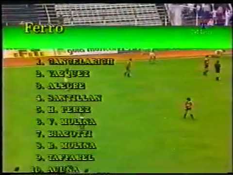 27-10-1991 (Apertura) (9°F) Ferro Carril Oeste:2 vs Independiente:3