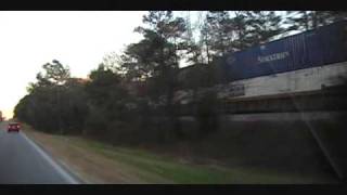 preview picture of video 'Pacing Northbound Q144 From Loachapoka To Auburn, Al'