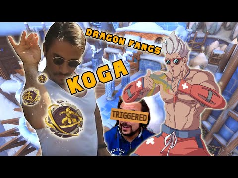 Stuff with flying Koga (Dragon Fangs)