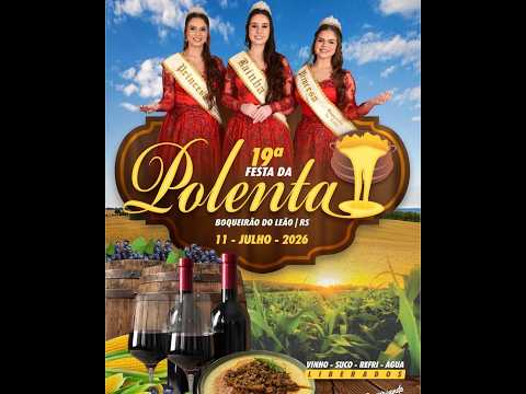 Clipe Festa da Polenta 2026 Boqueirão do Leão 2026