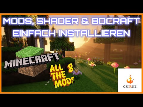 EPIC Minecraft Mod Showcase! All Mods 8 Installation & HD Graphics Guide
