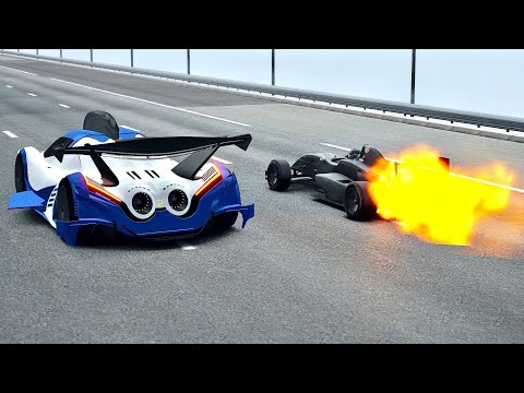 Devel Sixteen vs Formula Jet Engin - Drag Race 20 KM