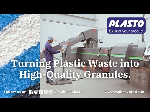 Reprocessed Plastic Granules