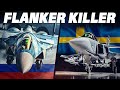 FLANKER KILLER | Jas-39 Gripen Vs Su-27 Flanker DOGFIGHT | Digital Combat Simulator | DCS |