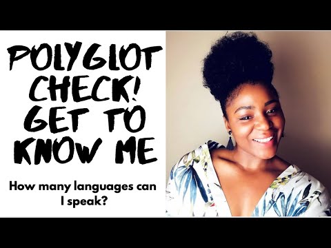 POLYGLOT CHECK GET TO KNOW ME | How many languages can I speak | Journey with Izy