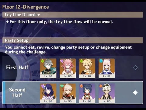 3.4-3.5 Spiral Abyss Floor 12 9 Star Alhaitham-Yae + Raiden National Variation