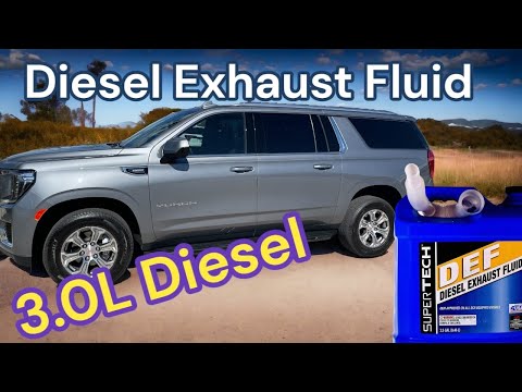 Diesel Exhaust Fluid Tips | Don\'t Spill The DEF | GM 3.0L Duramax Diesel LM2 -