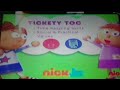 Nick Jr On Nick Asia Tickety Toc Curriculum Board SUPER RARE