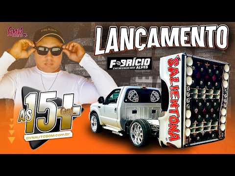 DANCE REMIX CD AS 15 MAIS DO GYN AUTO SOM  VOLUME 08 DJ FÁBRICIO ALVES