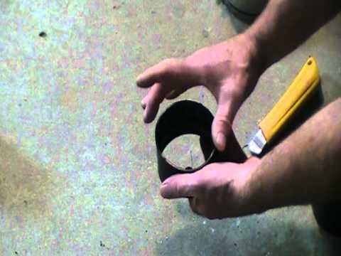 How to join cast iron pipe to abs, pvc or copper pipe using ...