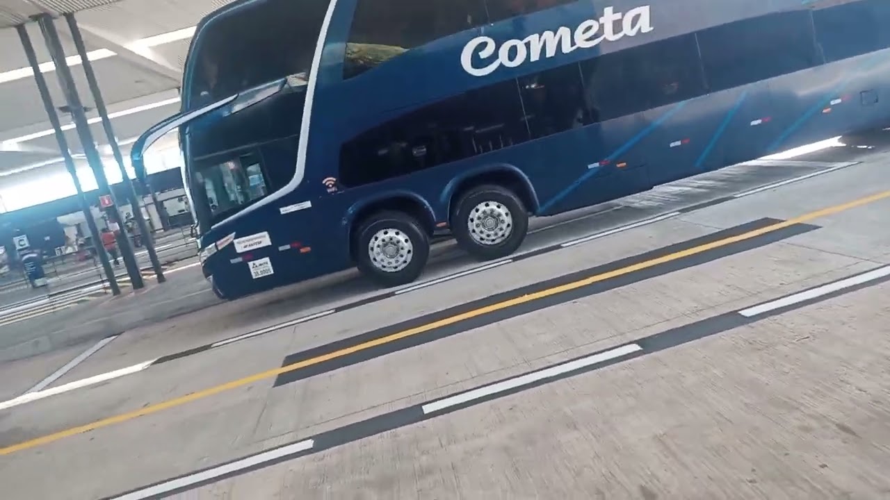 G7 1800 dd Viação cometa na linha Santos x Ribeirão Preto