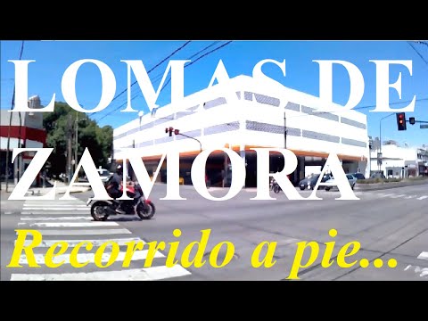 LOMAS DE ZAMORA BUENOS AIRES ARGENTINA RECORRIDO A PIE WALKING TOUR