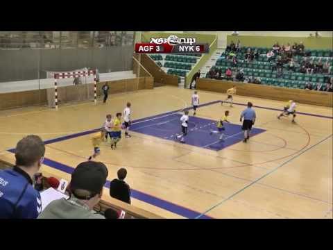 SPS Håndbold: AGF CUP 2014 - U10 Drenge - A-Finale - Nykøbing F. Vs. AGF 1