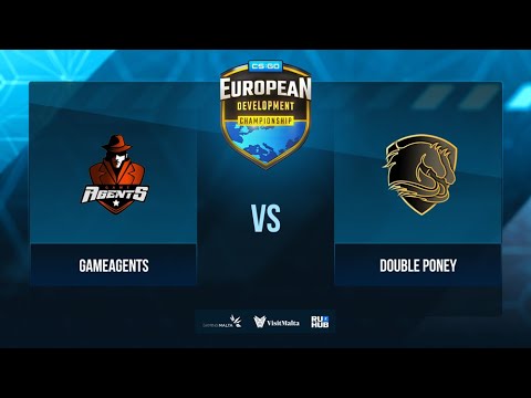 GameAgents vs Double Poney - EDC Season 3 - map2 - de_dust2 [MintGod & SSW]