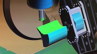 Fresatura cnc di una stella in plastica edgecam