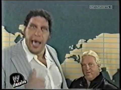 André The Giant & Bobby Heenan Promo [1988-05-22]