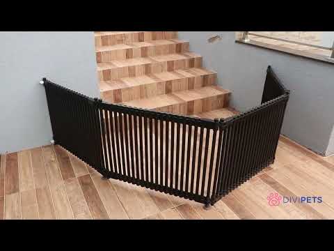 Cercadinho para filhotes: Descubra o cercado portátil abre e fecha Divipets